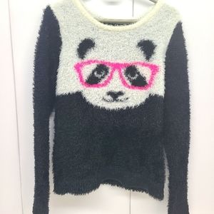 Panda sweater girls size 16